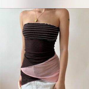 Y2K Layered Tube Top